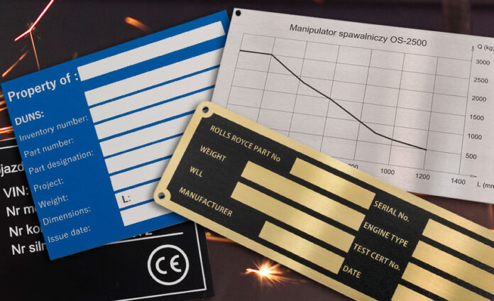 Tabliczki znamionowe